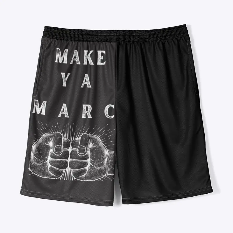 Fist bump shorts 